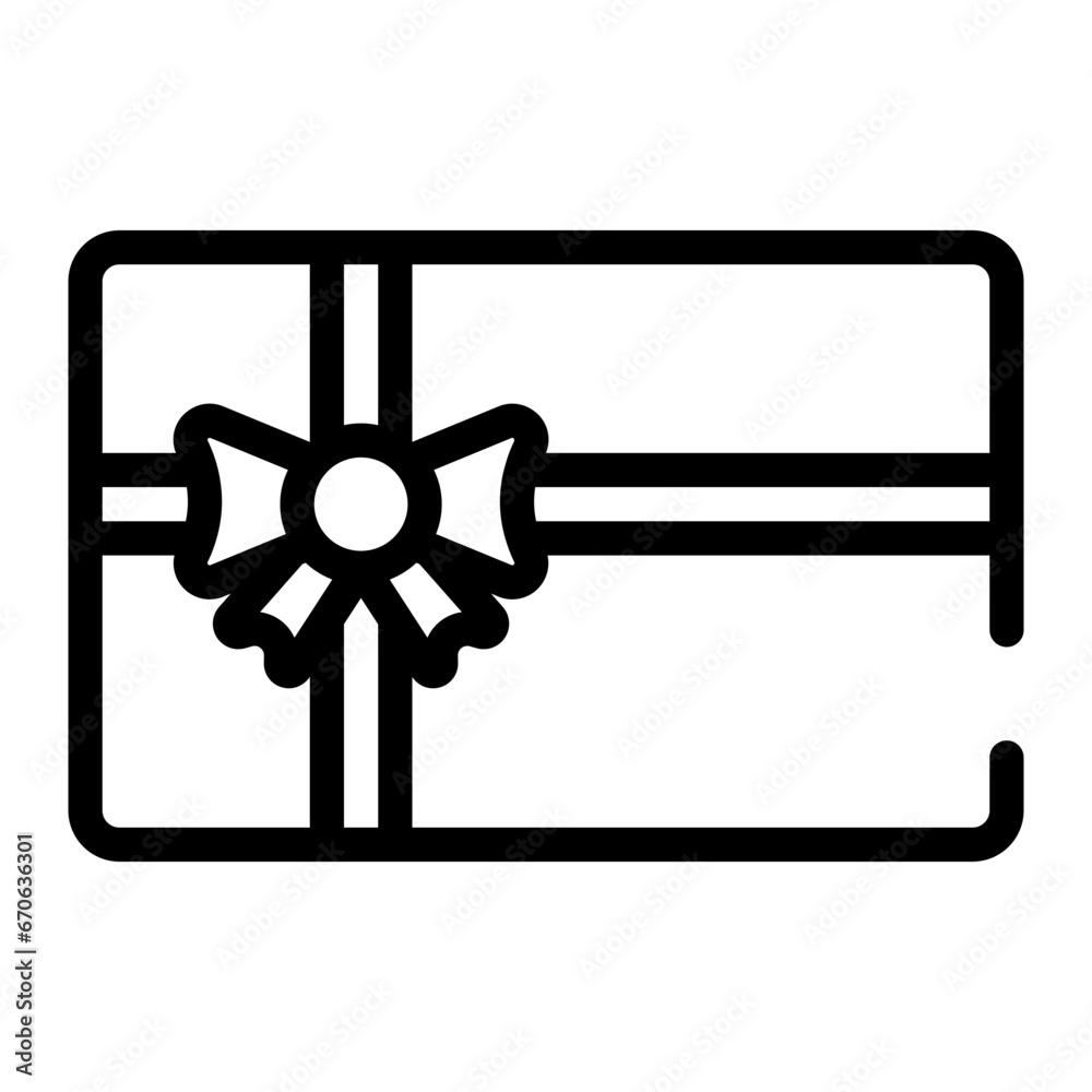 gift line icon