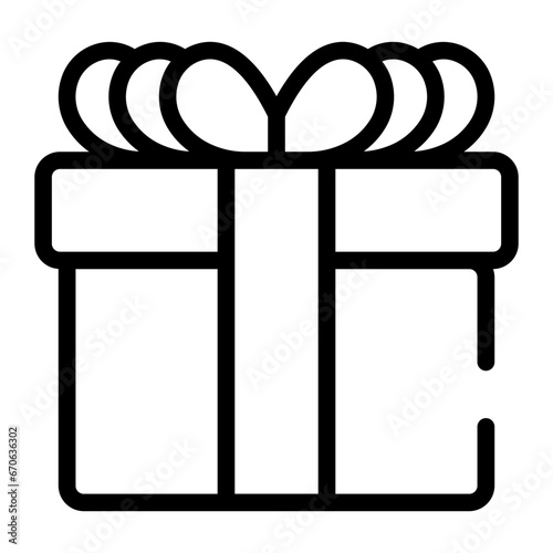 gift line icon