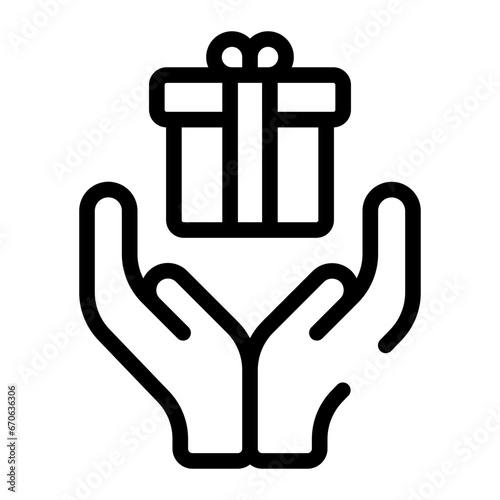 hand line icon