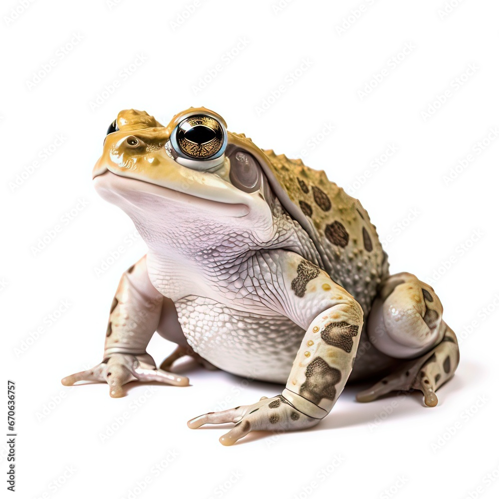 Naklejka premium Common spadefoot toad Pelobates fuscus