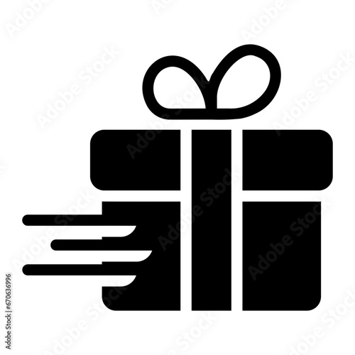 delivery glyph icon