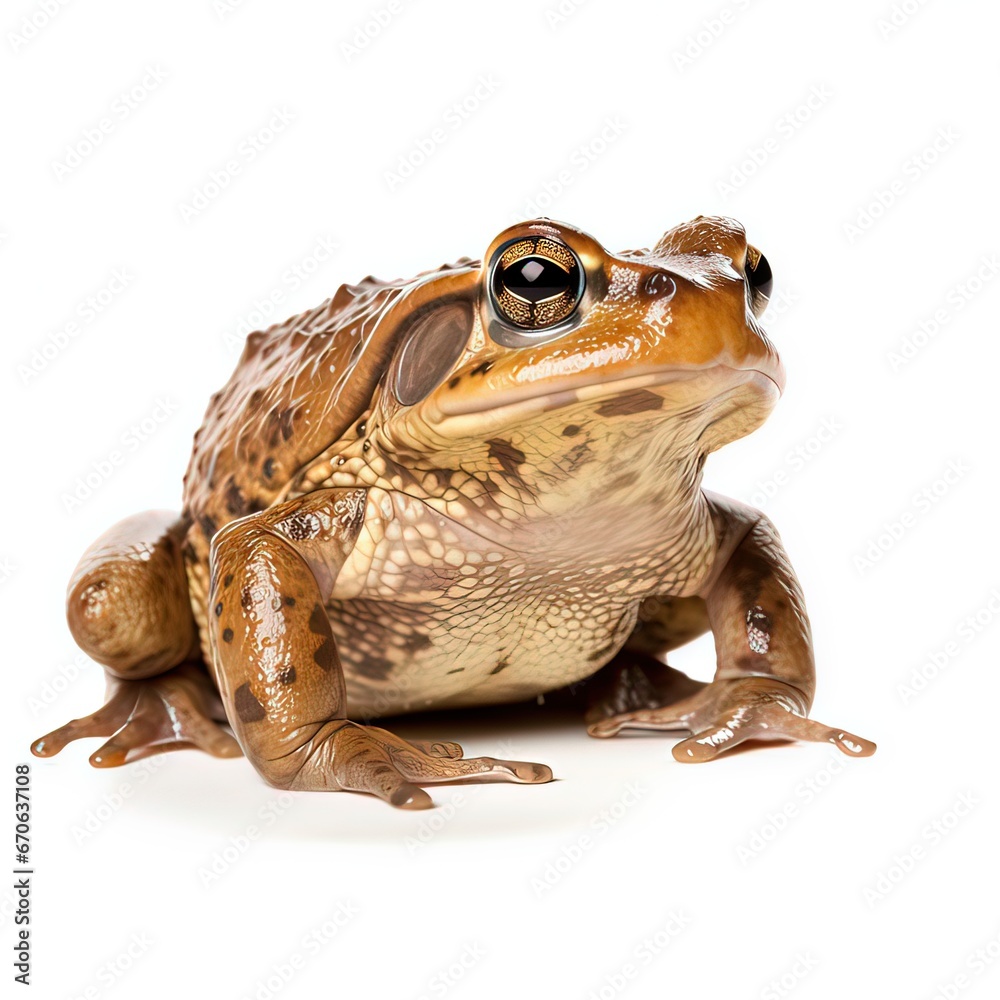 Naklejka premium Darwins frog Rhinoderma darwinii