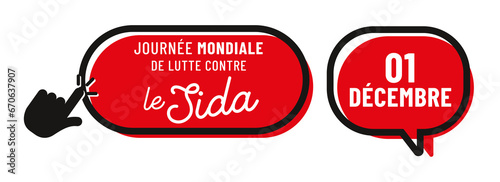 Fotografie journée mondiale de lutte contre le sida le premier décembre
