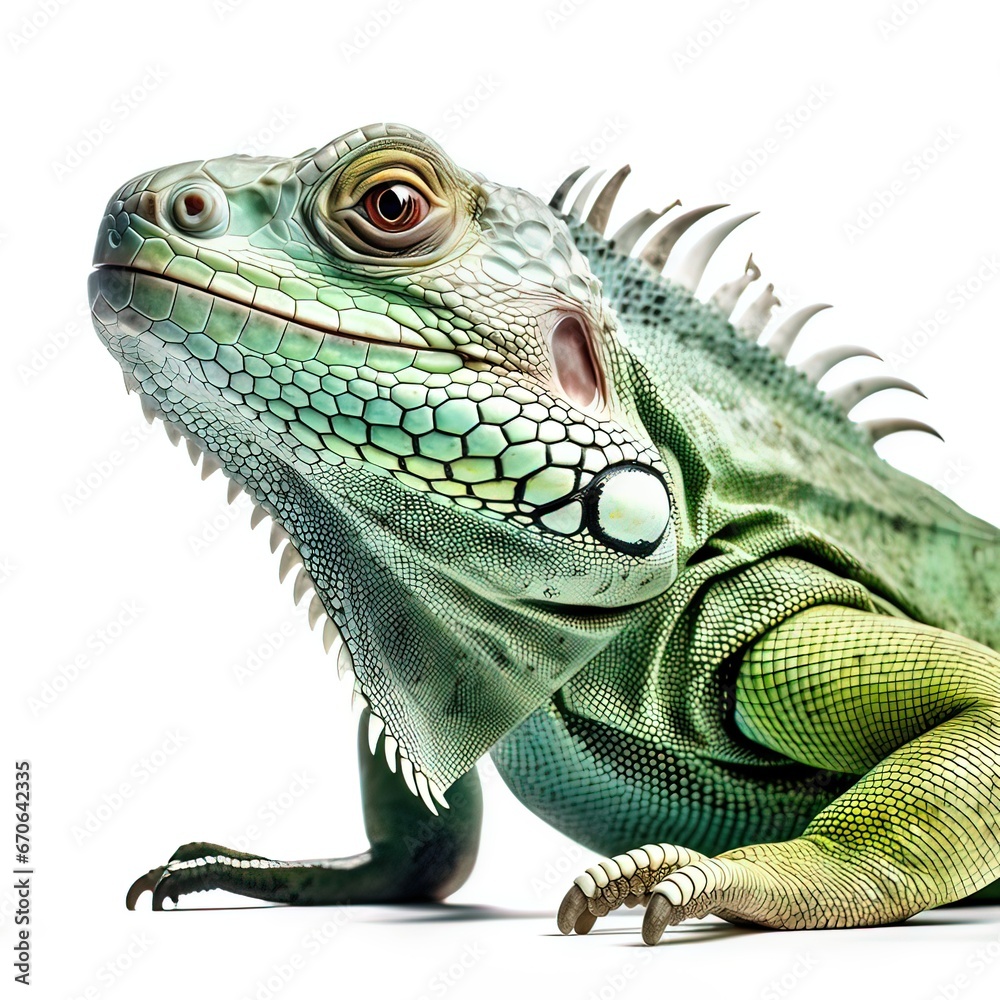 Obraz premium Green Iguana