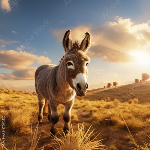 Endearing Donkeys  Capturing the Charm and Resilience of Humble Four-Legged Companions