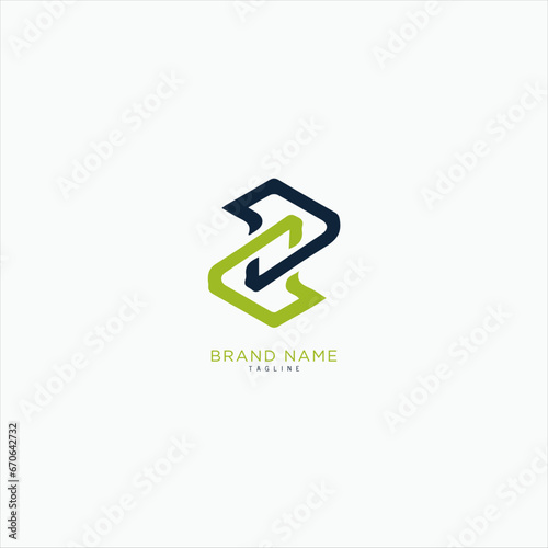 Alphabet letter Initial Z, ZZ logo premium business typeface, minimal, innovative concept, creative, symbol, sign, Monogram, vector, startup, template graphic design.