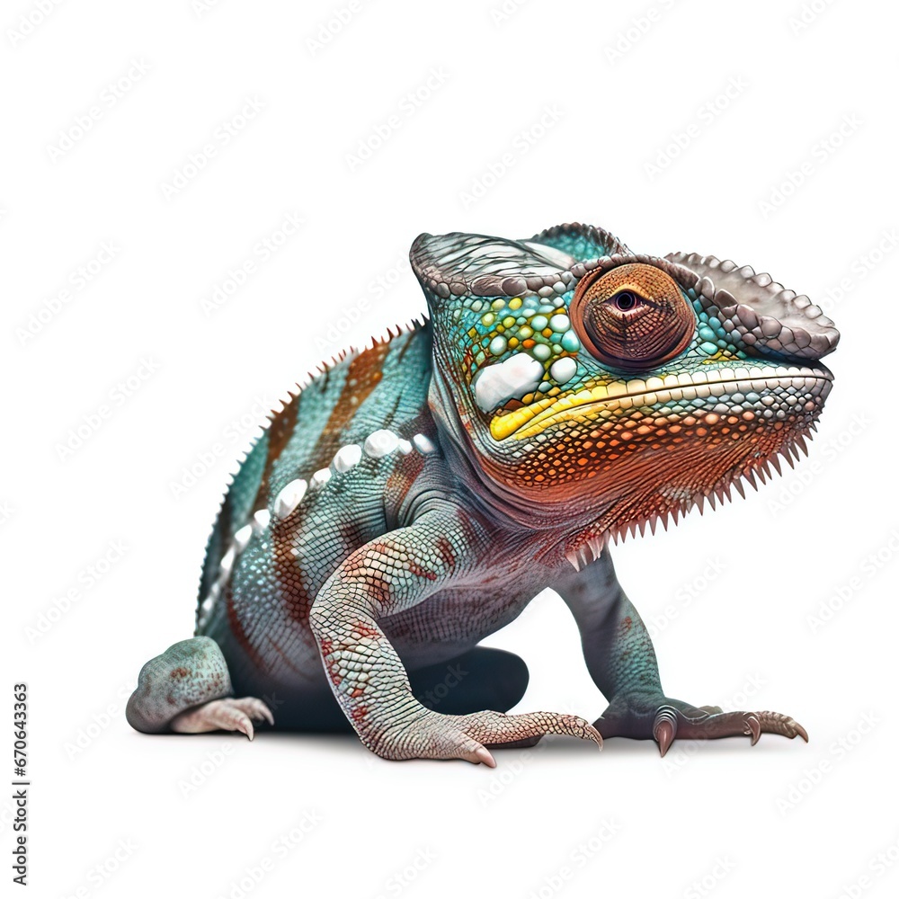Obraz premium Indian Chameleon