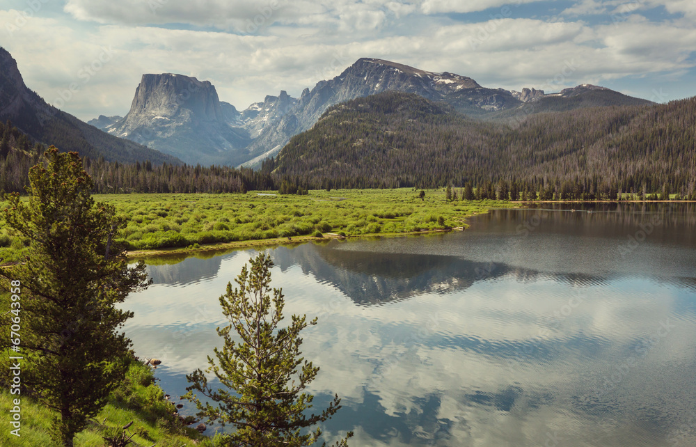 Fototapeta premium Wind river range
