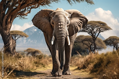 The Gentle Giants: Marveling at the Grandeur and Grace of Elephants in the Wild © luckynicky25