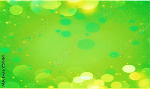 Green bokeh background with copy space for text or your images, Suitable for seasonal, holidays, event, celebrations, Ad, Poster, Sale, Banner, Party, and various design works