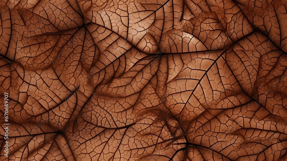 Close up of Fiber structure of dry leaves texture seamless pattern Close up of Fiber structure of dry leaves texture seamless pattern