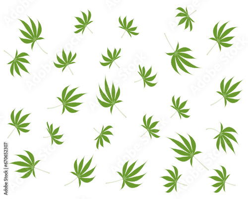 Wallpaper Mural cannabis element design.
frame and background illustration. Torontodigital.ca