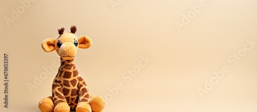 Children s toy giraffe photo