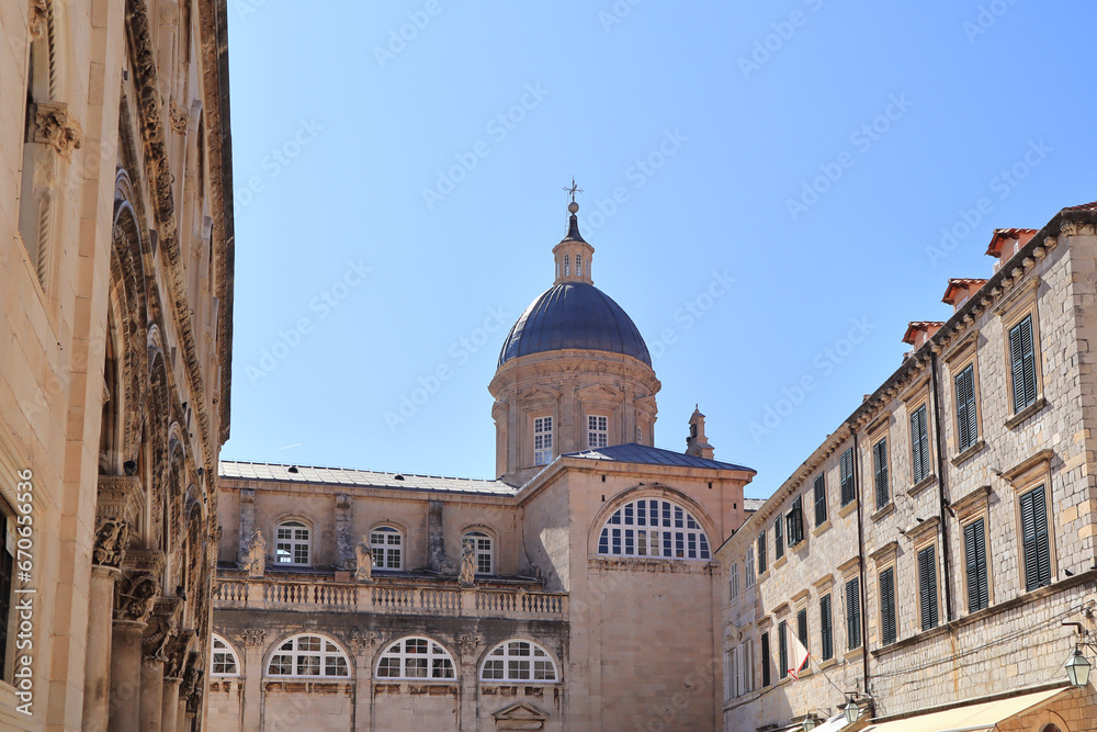  Cathedral of the Ascension of the Blessed Virgin Mary in Dubrovnik, Croatia