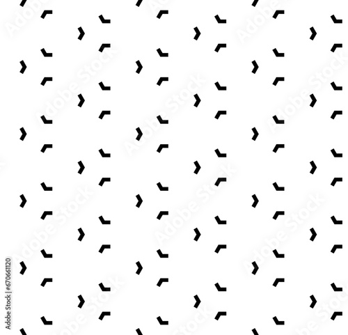 Black and white seamless abstract pattern. Background and backdrop. Grayscale ornamental design. Mosaic ornaments. Vector graphic illustration. EPS10.