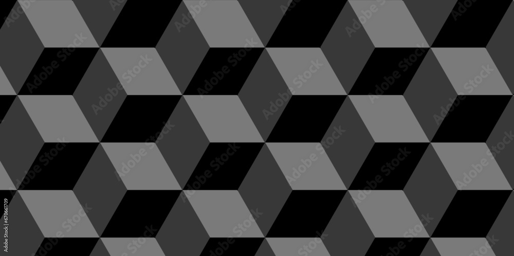 Abstract black and gray grid geometrics patterns square style minimal blank cubic. Geometric pattern illustration tile with mosaic, square and triangle wallpaper. Abstract black and gray grid geometrics patterns square style minimal blank cubic. Geometric pattern illustration tile with mosaic, square and triangle wallpaper.