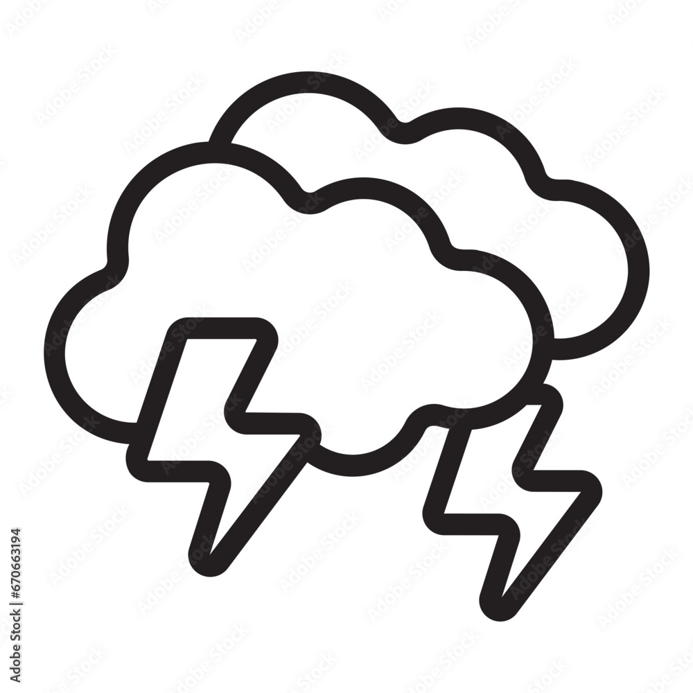 storm line icon