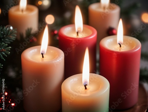 Advent Advent Advent Candles