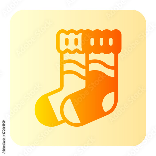 socks gradient icon