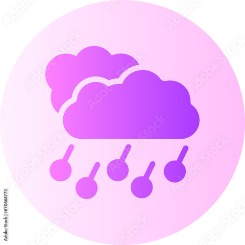 hail gradient icon