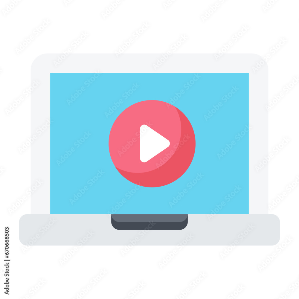 Laptop Flat Icon Laptop Flat Icon