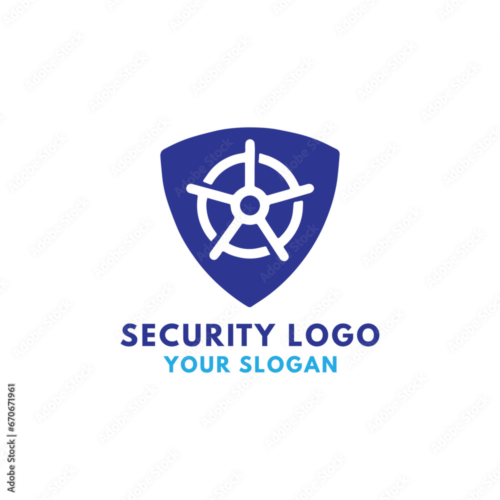 cyber digital security lock logo design vector cyber digital security lock logo design vector