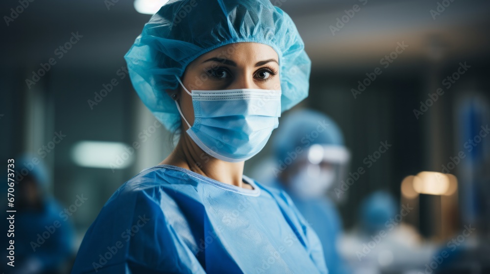 female surgeon