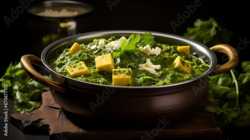 Palak Paneer - Spinach Paneer originated in India