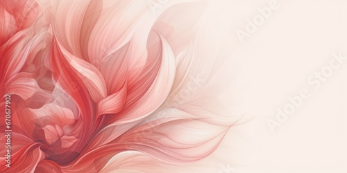 beautiful abstract red pencil drawing floral design background. beautiful Generative AI AIG32 © Summit Art Creations