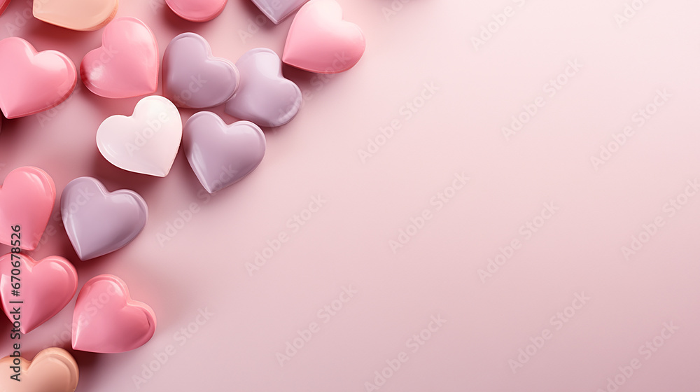 beautiful valentines day background. copy space