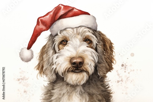 Illustration of a Dog weari...