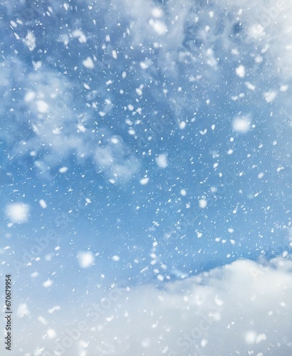 Blizzard, Snowfall © D'Arcangelo Stock