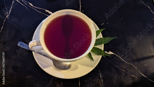 Naklejka Té Acai Berry