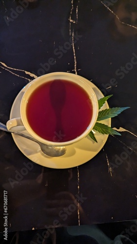 Naklejka Té