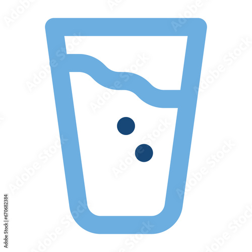 glass of water