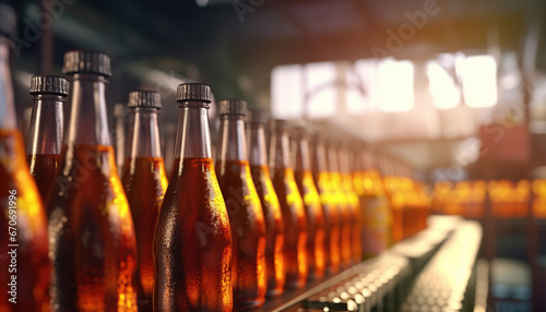 Beverage Bottling Plant, Bottles drinks like soda and water