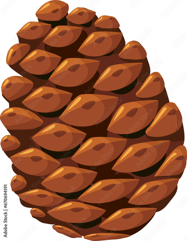 Pine cone, on transparent, png. Pine cone for decoration of Christmas and New Year banners, cards or nature backgrounds Pine cone, on transparent, png. Pine cone for decoration of Christmas and New Year banners, cards or nature backgrounds