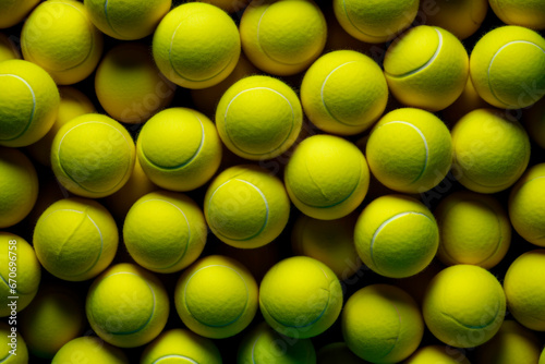 tennis balls background © Anastasia YU