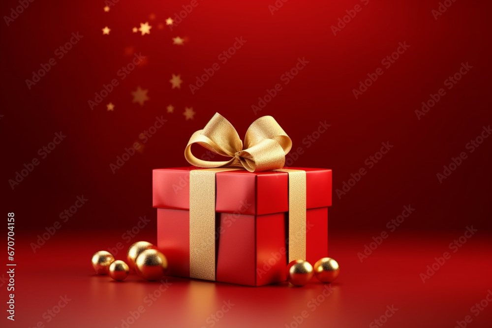 red gift box red gift box
