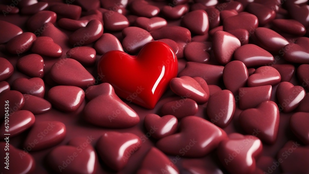 red hearts background red stone heart on pile of stone hearts red hearts background red stone heart on pile of stone hearts