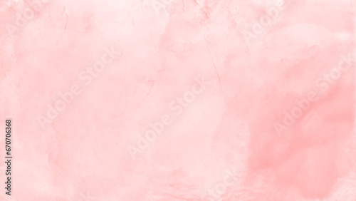 Soft Pink watercolor background. Fantasy smooth light pink watercolor textured. 