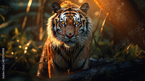 tigre poderoso  photo