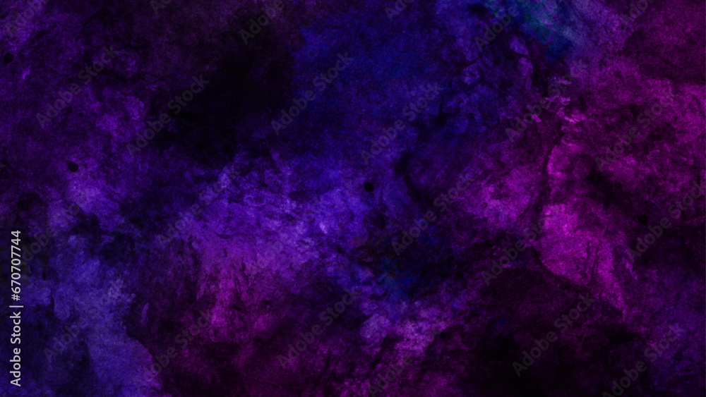 blue and purple grunge background. colorful watercolor background. abstract purple background