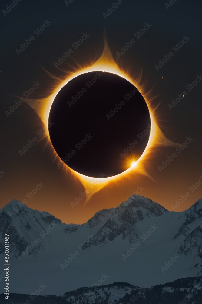 Obraz premium Solar Eclipse 