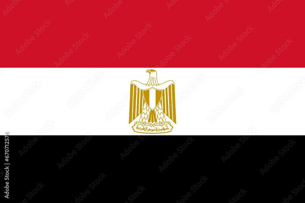 egypt flag  - obrazy, fototapety, plakaty 