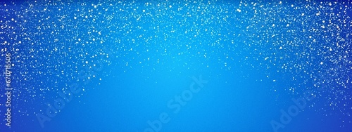 Blue christmas background with snowflakes 