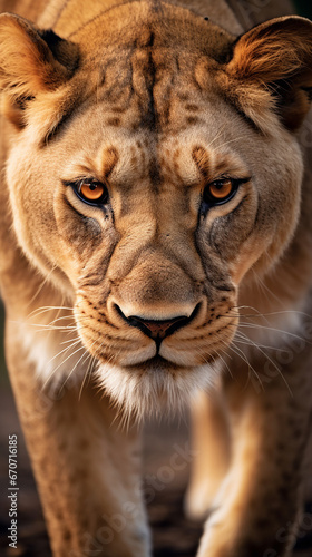 macro fotografia de leoa 