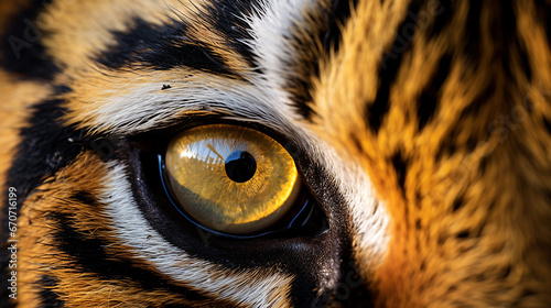macro fotografia de tigre 