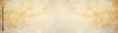 Closeup of old golden and creme concrete wall texture with little shining effects and retro style with rough surface, background banner