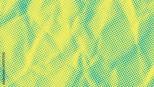 Abstract Duotone Halftone Dotted Retro Paper Print Texture Animated Grunge Background 4K MOV